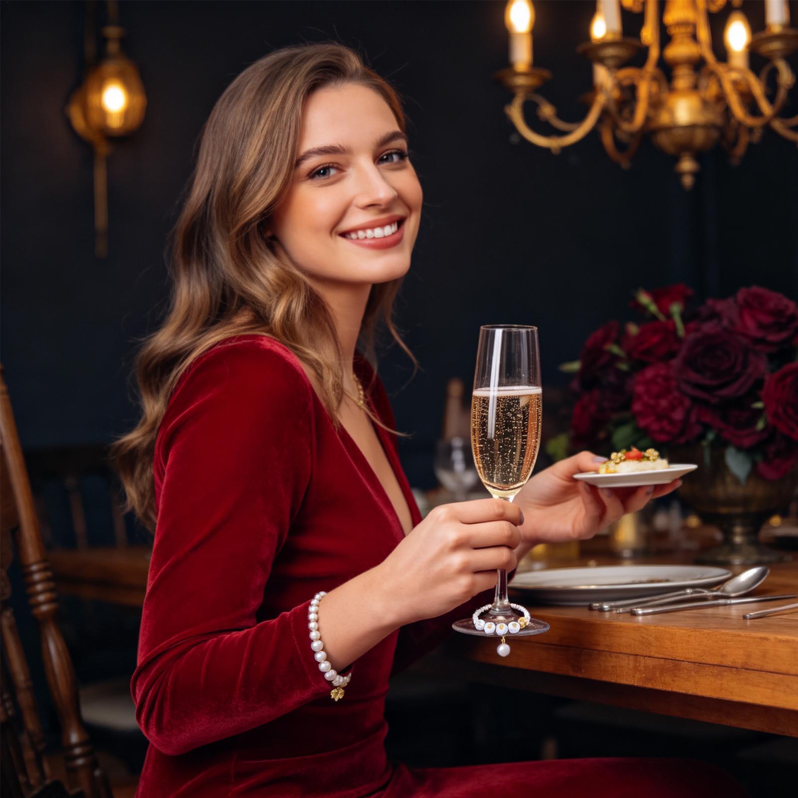Ozdoby do kieliszków z koralik – Wine & Beer Guayaquil recenzja i cena